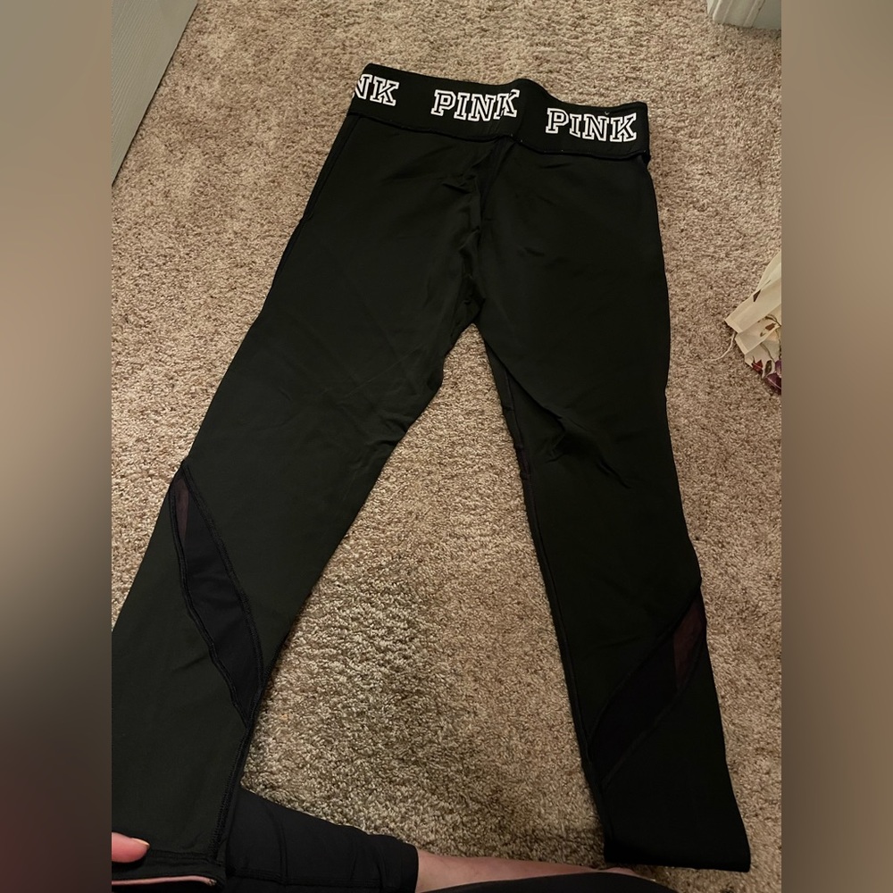 VS pink reversible leggings